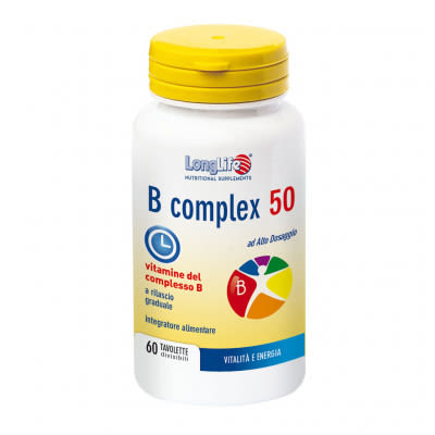 908223896 - Longlife B Complex 50 Integratore Vitamina B 60 Tavolette - 7875324_2.jpg