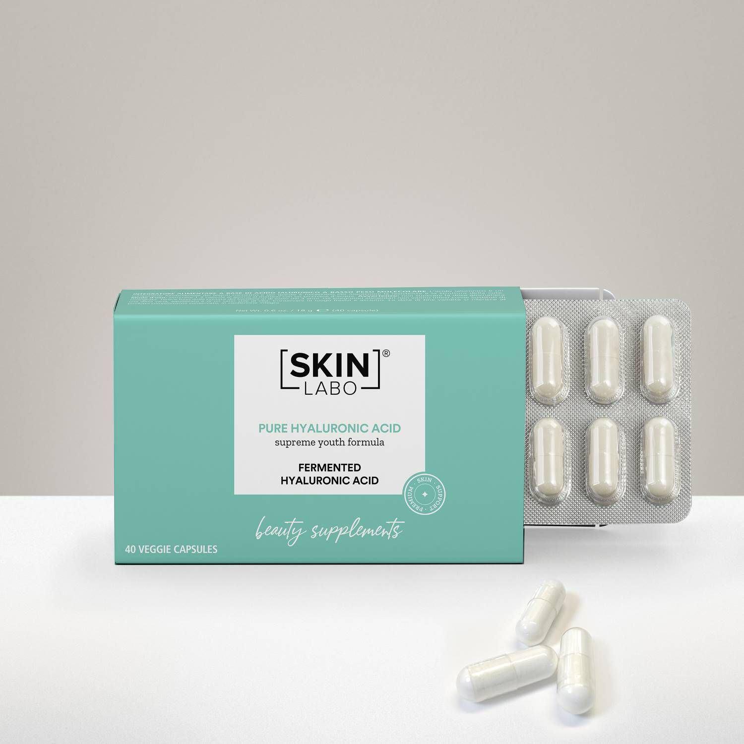 Skinlabo Integratore Con Acido Ialuronico 40 Capsule