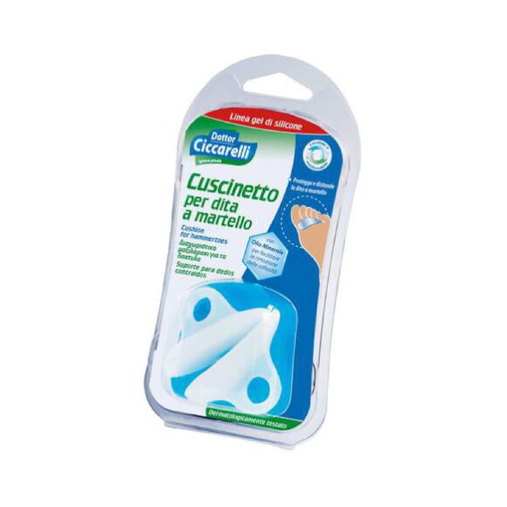 907267759 - CUSCINETTO PER DITA A MARTELLO REALIZZATO IN GEL DI SILICONEBIANCO SEMITRASPARENTE SAGOMATA PER PROTEGGERE E DISTENDERE LE DITA CONTRATTE IGIENEPIEDE 2 PEZZI - 4704241_1.jpg