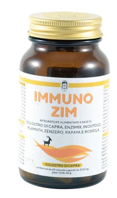 Immuno Zim Integratore Colostro Di Capra 60 Capsule