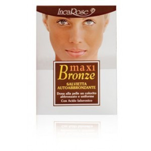 Incarose Maxi Bronze 7 Salviette Auto-abbronzanti 6ml