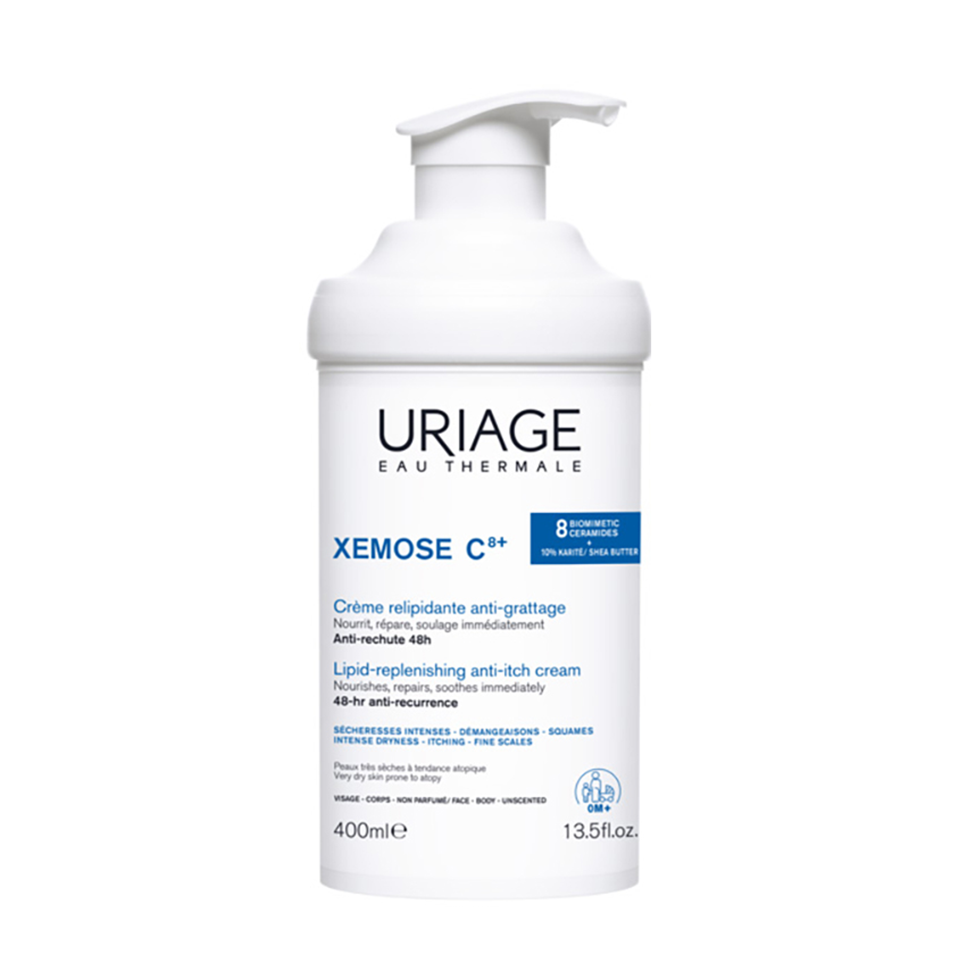 Uriage Xemose C8+ Crema 400ml