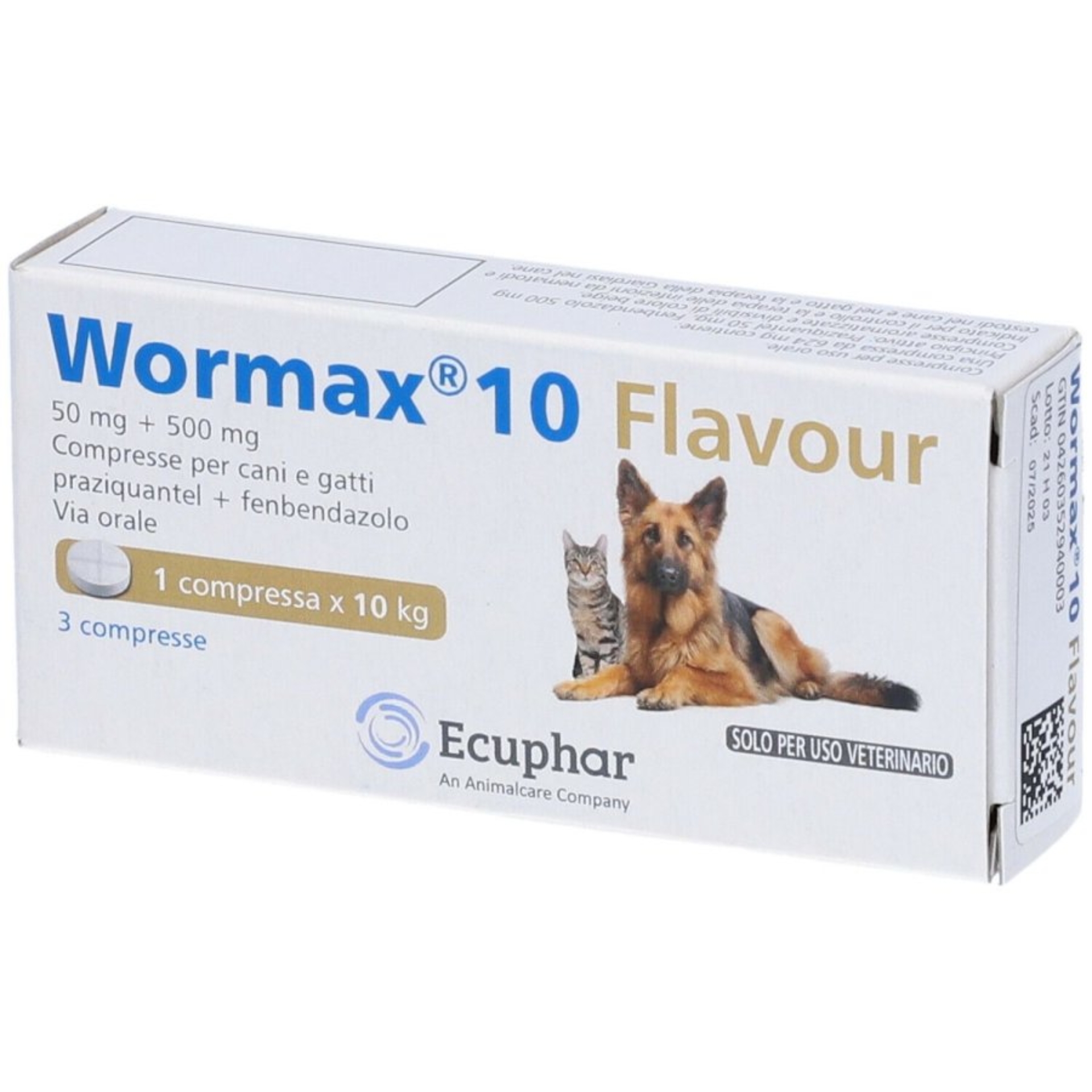 image - 104223019 - WORMAX 10 FLAVOUR*3 cpr 50 mg + 500 mg cani gatti - 7894756_2.jpg