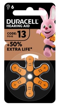 image - 987864170 - DURACELL EASY TAB 13 ARANCIO BATTERIA PER APPARECCHIO ACUSTICO 6 PEZZI - 4865769_1.jpg
