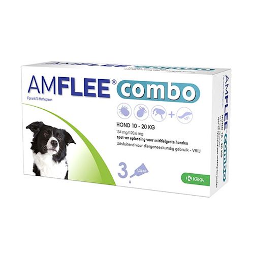 image - 104920069 - Soluzione spot-on per cani di taglia media (10-20 kg) che aiuta a proteggere l'animale da pulci e zecche. - 0007054_1.jpg