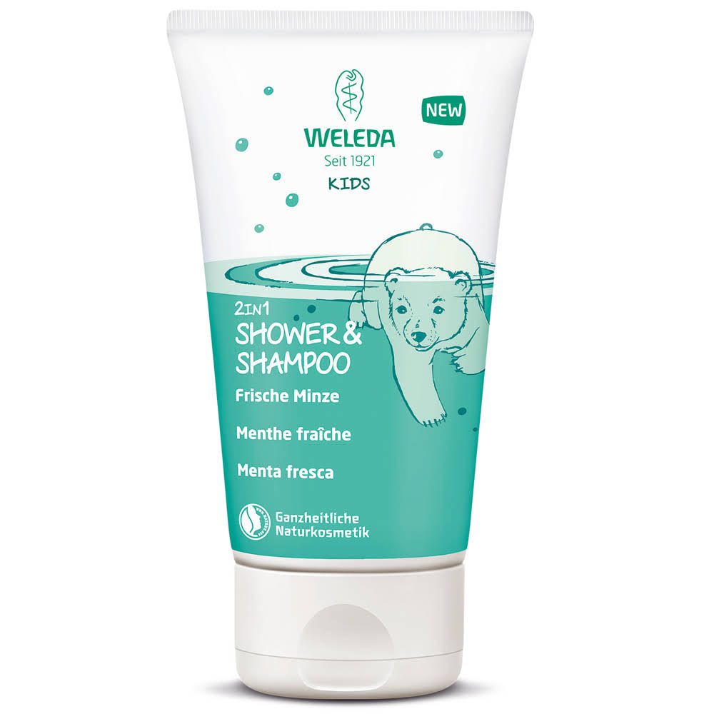 Weleda Doccia E Shampoo Menta Fresca 150ml