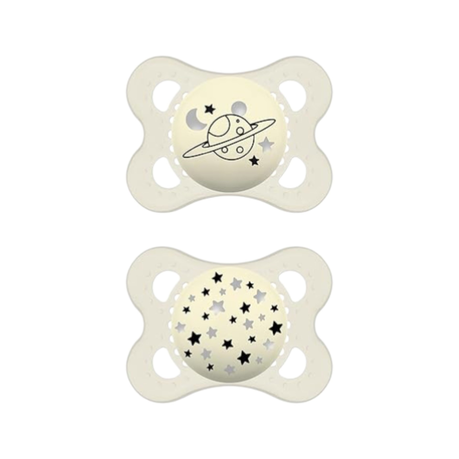 image - 980786863 - MAM SUCCHIETTO ORIGINAL NIGHT 2-6 MESI SILICONE NEUTRO 2 PEZZI - 4865472_2.jpg