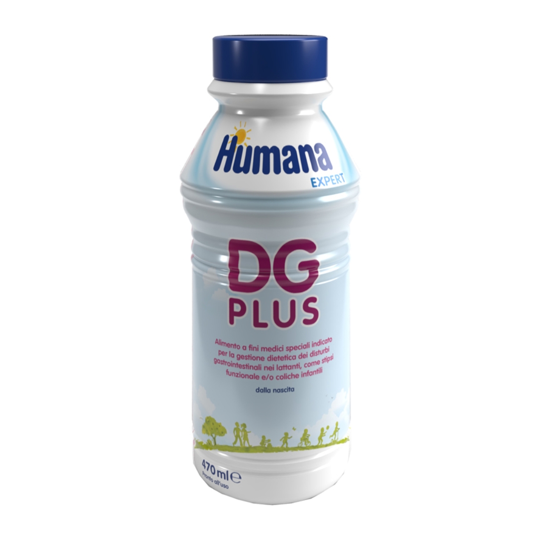 Humana Dg Plus Expert Latte Speciale Per Coliche E Pancia Gonfia Per Lattanti 470ml