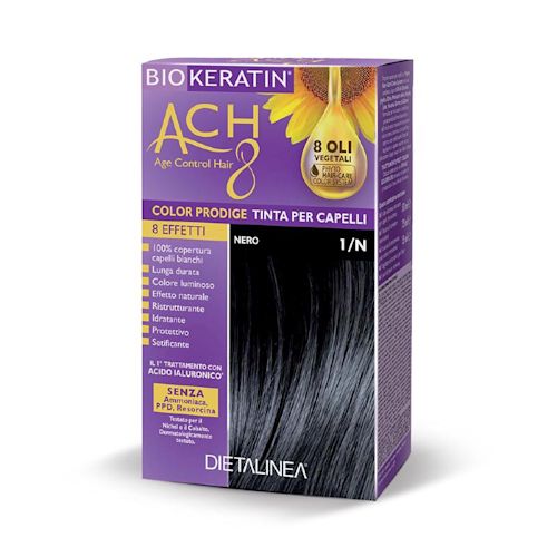 image - 927762397 - Biokeratin ACH8 Tinta per capelli Nero 1N - 4721515_2.jpg