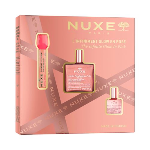 image - 950963557 - NUXE COFFRET HPFO GLOW 2025 1 HUILE PRODIGIEUSE OR FLORALE 50 ML + 1 HUILE PRODIGIEUSE FLORALE 10 ML + 1 VERY ROSE PLUMPING LIP SERUM 10 ML - 4834472_1.jpg