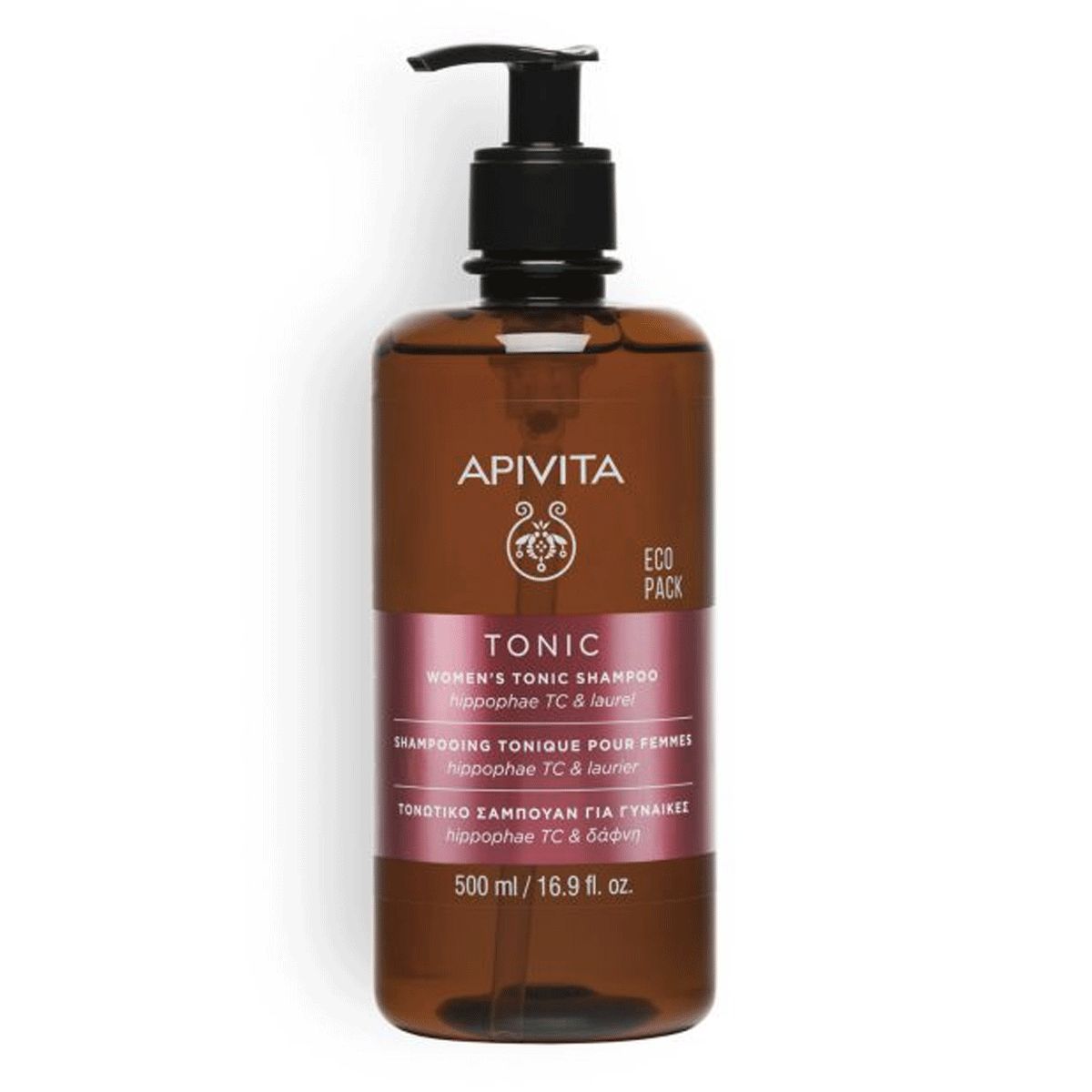 Apivita Tonic Shampoo Tonificante Donna Ecopack 500ml