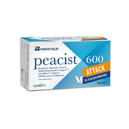 Peacist 600 Attack 14 Stick Pack Orosolubili