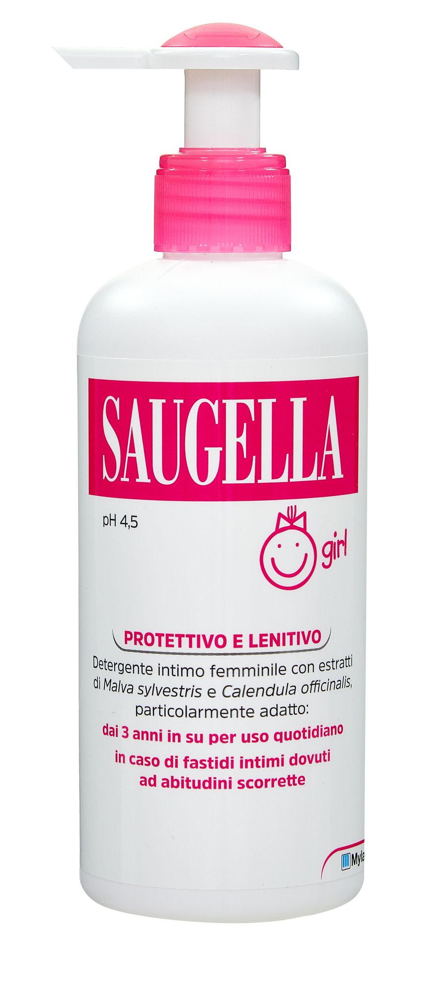 Saugella Girl Detersione intima giornaliero Bambine 1-12 Anni Ph Neutro 200ml