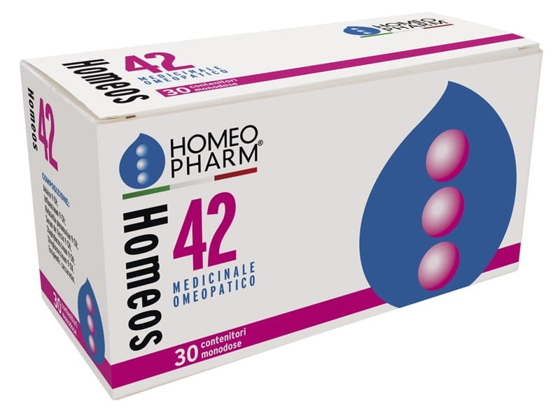 Homeos 42 Globuli 30 Tubi Monodose