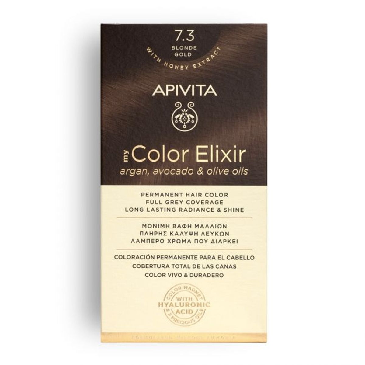 Apivita My Color Elixir Tinta Capelli 7.3 Biondo Dorato