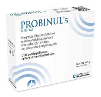 Probinul 5 Neutro Integratore Fermenti Lattici 12 Bustine