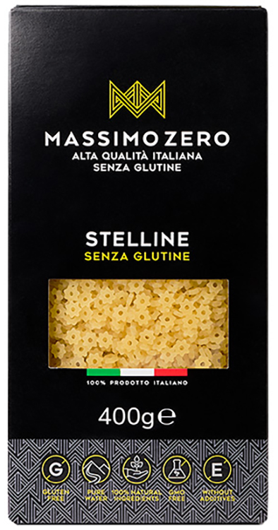 image - 973378262 - Le stelline senza glutine Massimo Zero sono una pasta di mais e riso, ideale per chi segue una dieta senza glutine, da cuocere in brodo caldo per un pasto gustoso. - 4867429_1.jpg