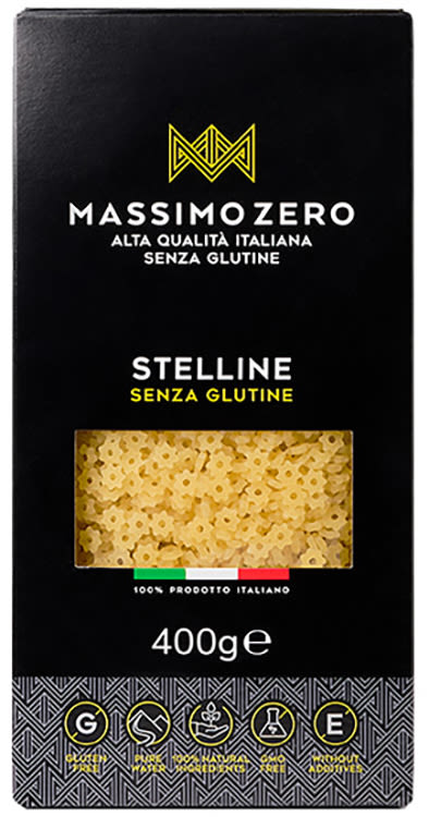 image - 973378262 - Le stelline senza glutine Massimo Zero sono una pasta di mais e riso, ideale per chi segue una dieta senza glutine, da cuocere in brodo caldo per un pasto gustoso. - 4867429_1.jpg
