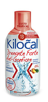 Kilocal Drenante Forte Anti-gonfiore Gusto Tropicale 500ml