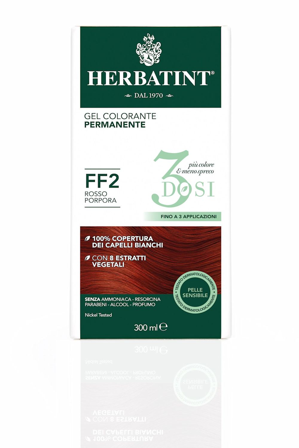 975906900 - Herbatint Gel colorante permanente 3 dosi FF2 rosso porpora 300ml - 4732931_3.jpg
