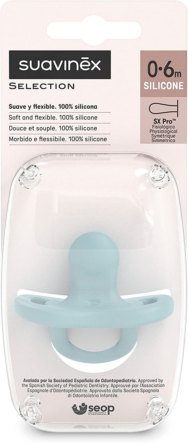943307544 - Suavinex Color Essence Succhietto Fisiologico Tettina Sx Pro 0-6 mesi Acqua - 4725862_1.jpg