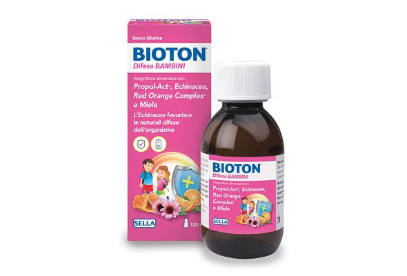 Bioton Difesa Bambini Sciroppo Integratore immunostimolante 120ml