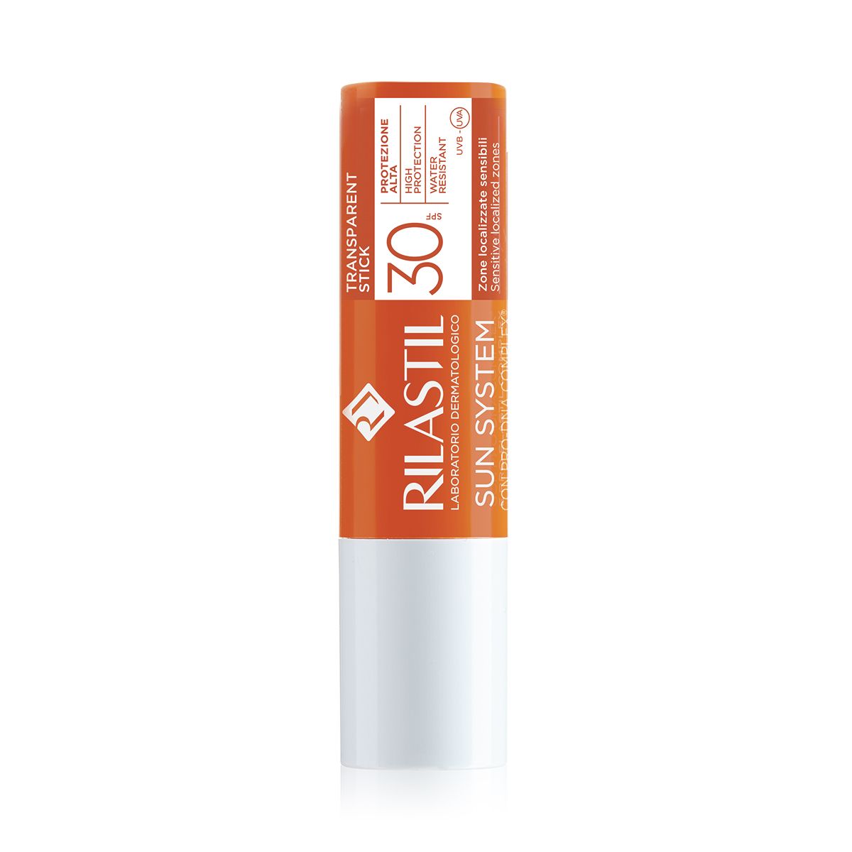 Rilastil Sun System SPF 30 Stick Solare Labbra Trasparente 4ml