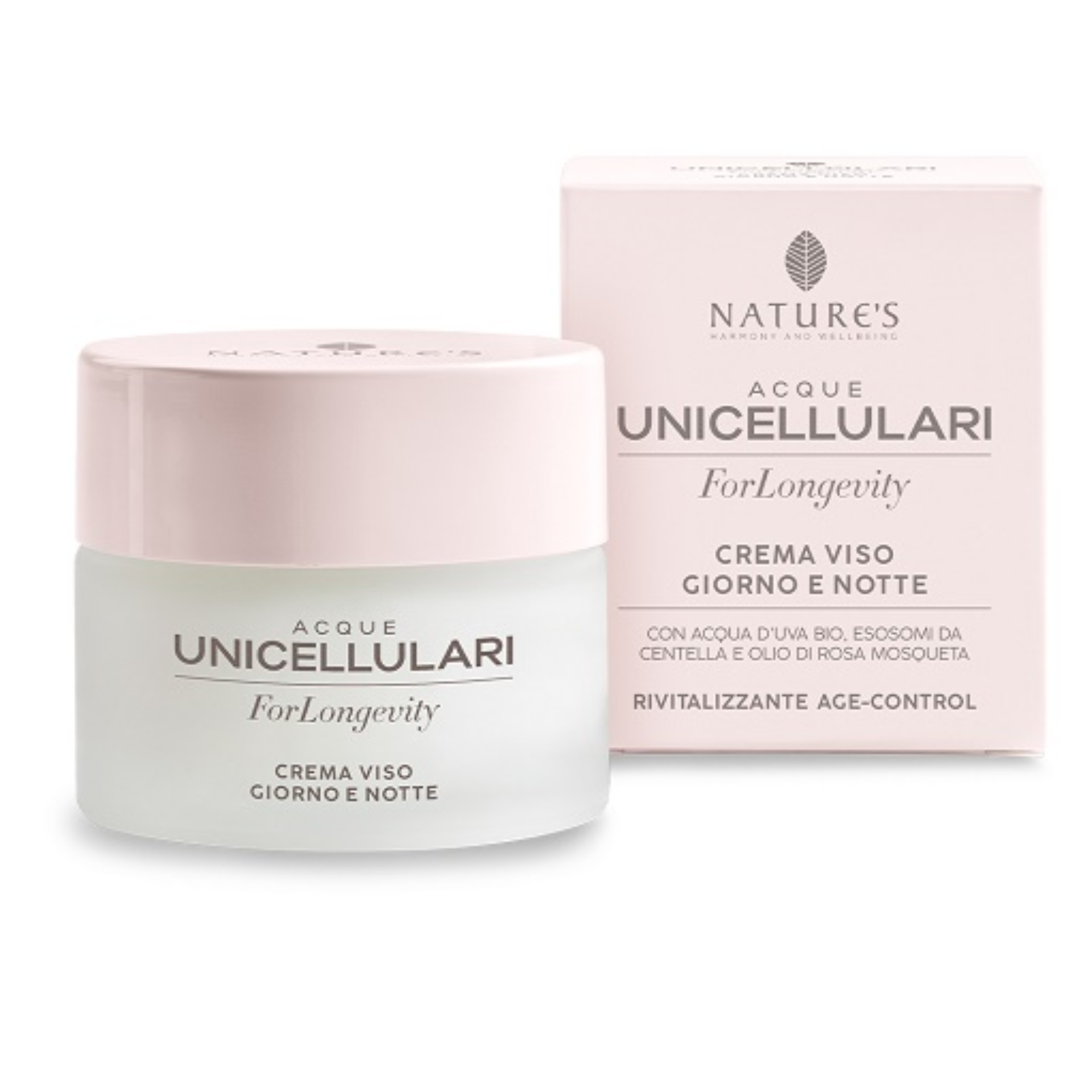 940549633 - NATURE'S ACQUE UNICELLULARI FORLONGEVITY CREMA VISO GIORNO NOTTE 50 ML - 4842317_1.jpg
