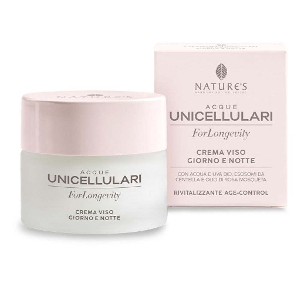940549633 - NATURE'S ACQUE UNICELLULARI FORLONGEVITY CREMA VISO GIORNO NOTTE 50 ML - 4842317_1.jpg