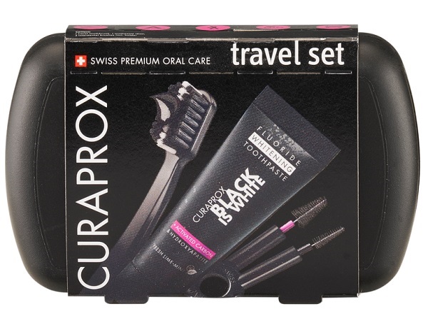 Curaprox Black Is White Travel Set