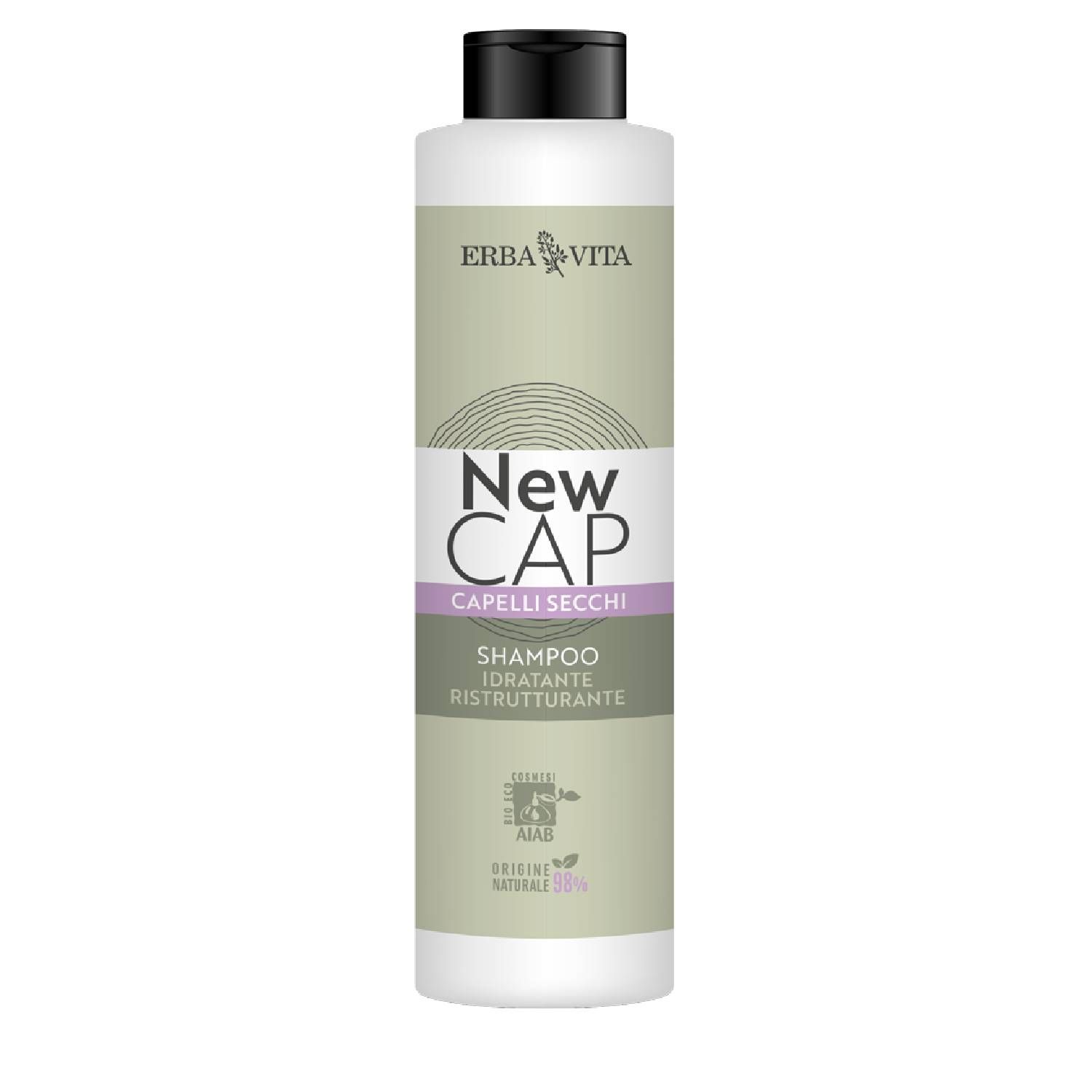 Erba Vita Newcap Shampoo Capelli Secchi 250ml