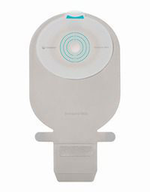 image - 924931746 - Sacca per ileostomia monopezzo con foro ispezionabile da 10-55 mm e capacit&agrave; di 650 ml, progettata per adattarsi alle forme del corpo e garantire discrezione grazie al materiale tessile grigio neutro. - 7869925_1.jpg