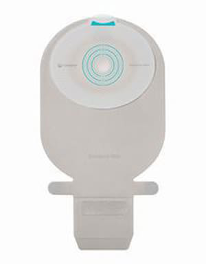 image - 924931746 - Sacca per ileostomia monopezzo con foro ispezionabile da 10-55 mm e capacità di 650 ml, progettata per adattarsi alle forme del corpo e garantire discrezione grazie al materiale tessile grigio neutro. - 7869925_1.jpg