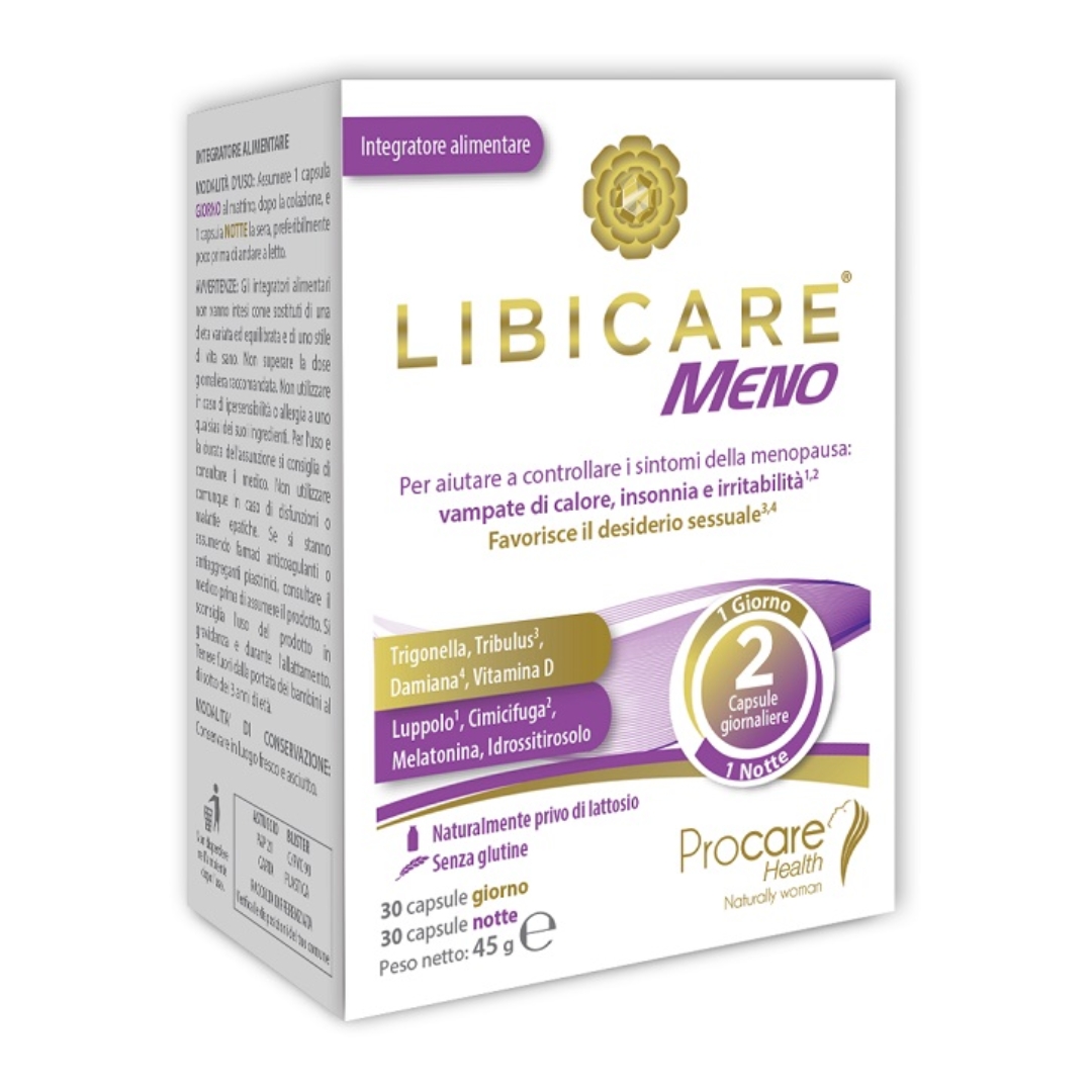 Libicare Meno Integratore Menopausa 60 Capsule