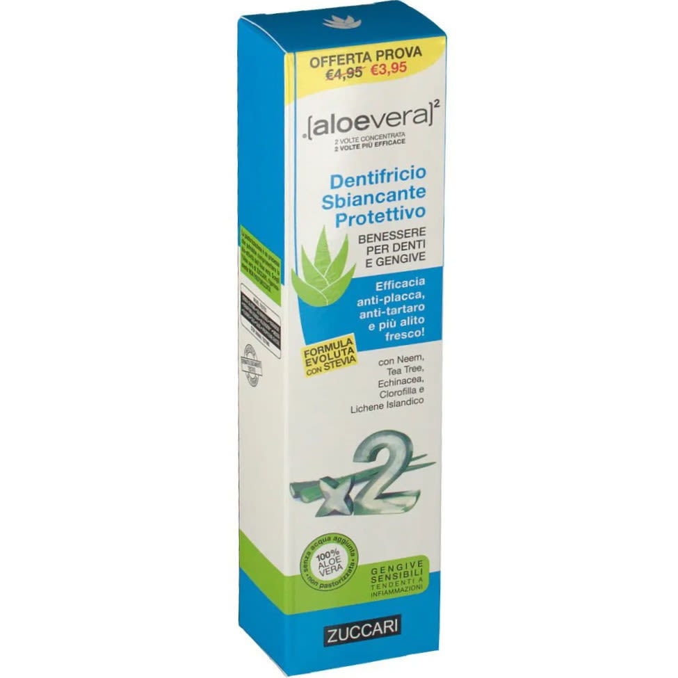 image - 971123625 - Aloevera 2 Dentifricio Sbiancante Protettivo 100ml - 7882343_2.jpg