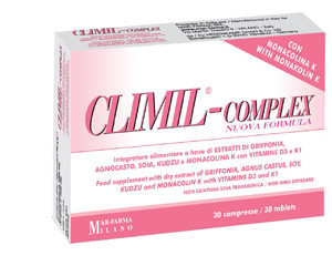 Climil Complex Integratore Menopausa 30 Compresse