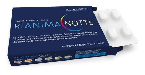 Rianima Notte Integratore Rilassamento E Sonno 30 Capsule