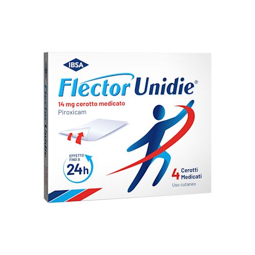 038354015 - Flector Unidie Cerotto medicato 14mg Piroxicam Trattamento Dolore 4 pezzi - 4707326_2.jpg