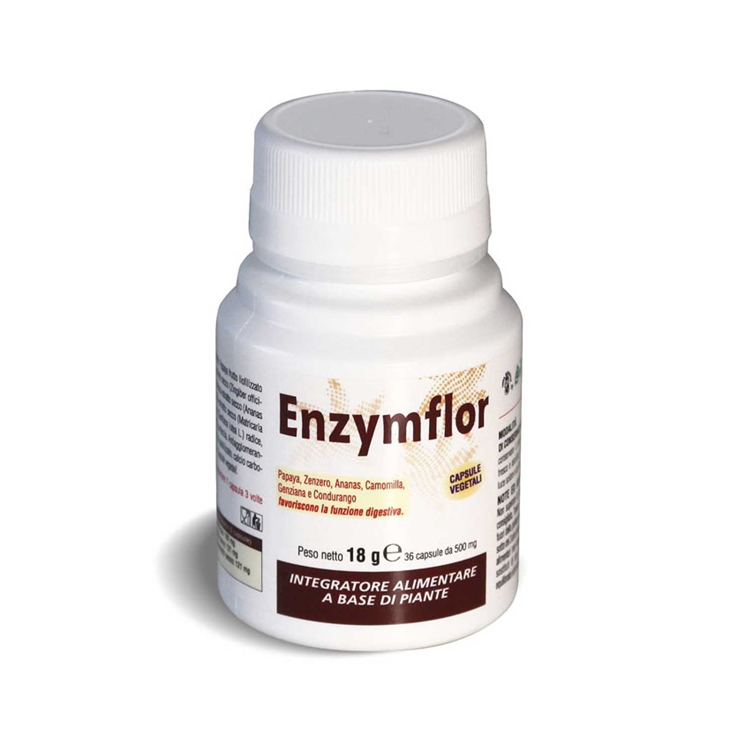 Enzymflor Integratore Funzione Digestiva 36 Capsule