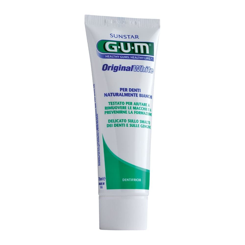 Gum Original White Dentifricio 75ml