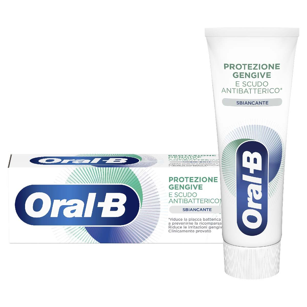 Oral-b Dentifricio Gengive Smalto Anti batterico Sbiancante 75ml