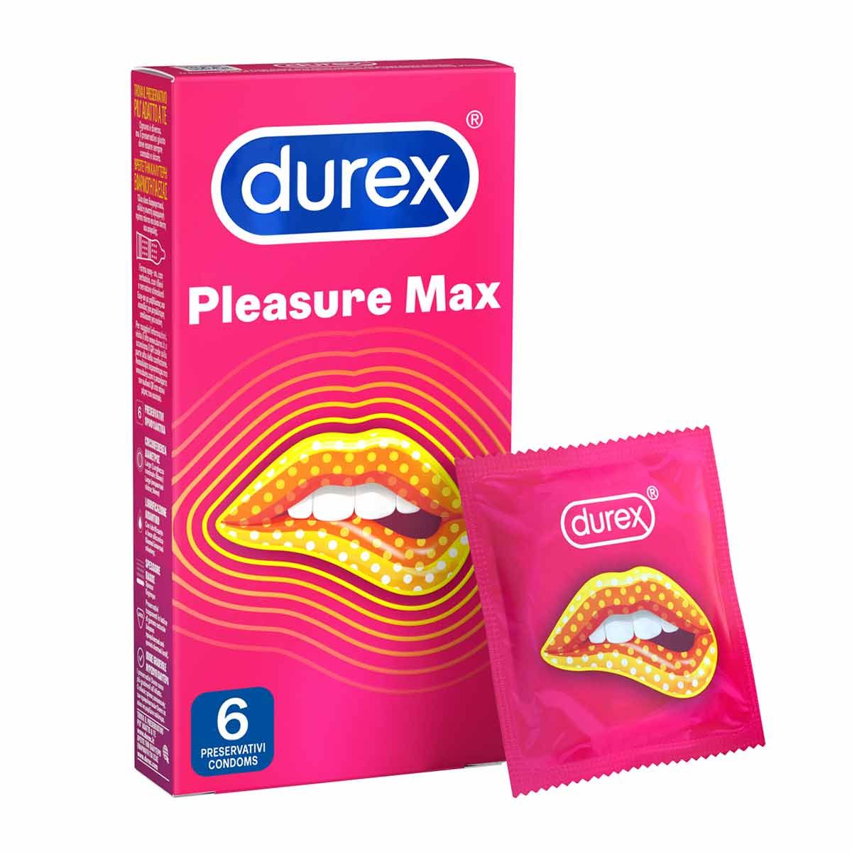 Durex Pleasuremax Easyon 6 Preservativi