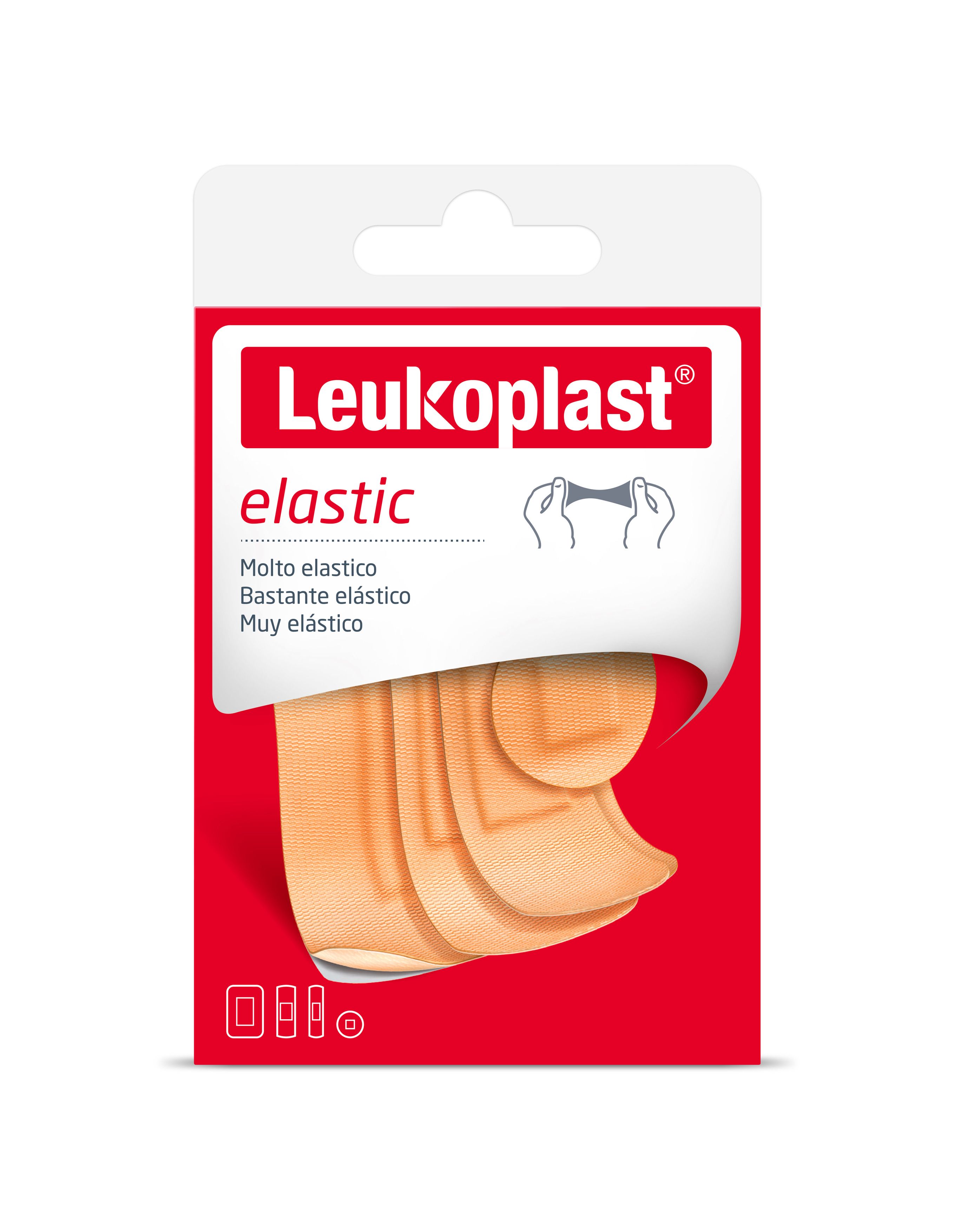 Leukoplast Elastic 40 Pezzi Assortiti