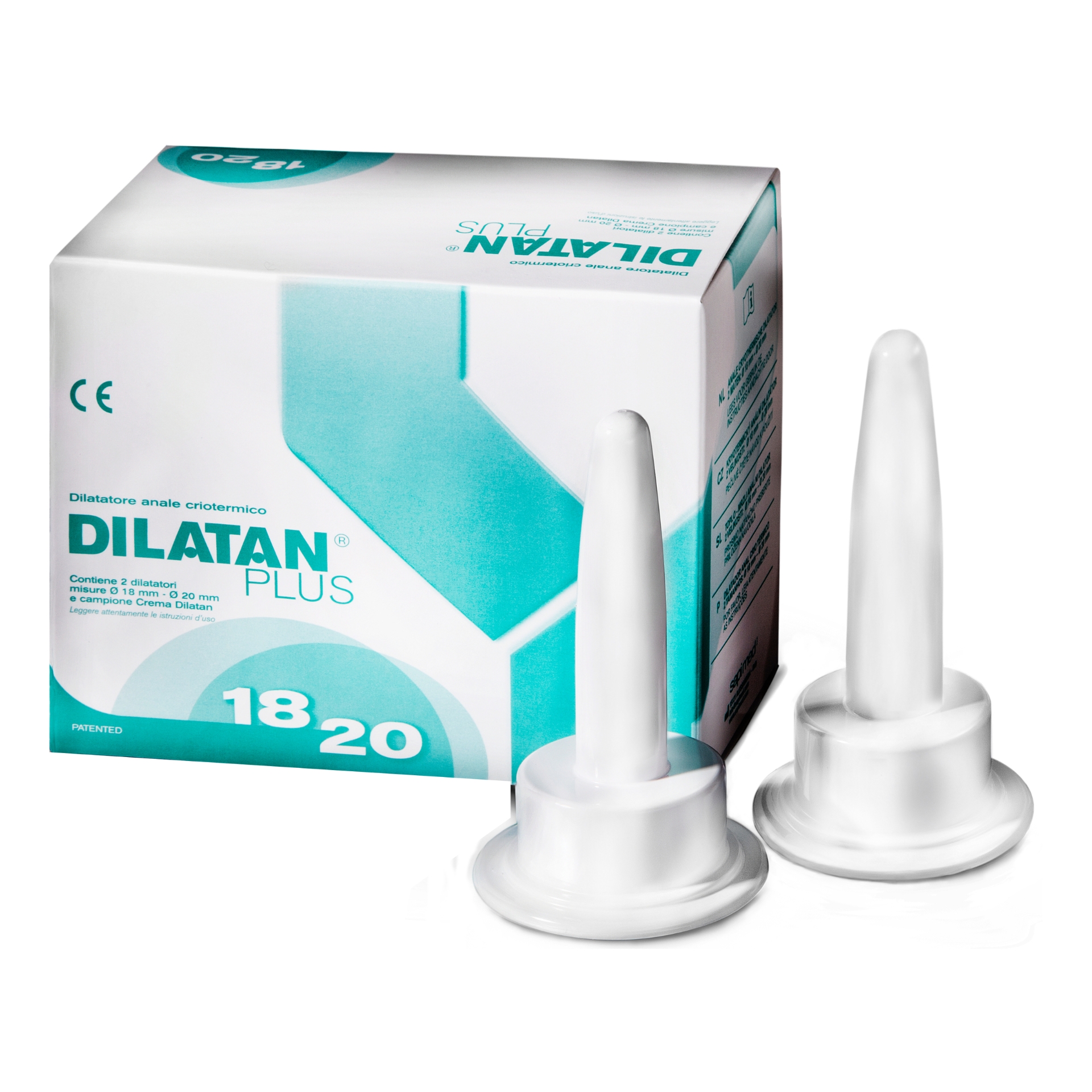 Dilatan Plus Dilatatore Anale Diametro 18/20 Criotermico 2 Pezzi