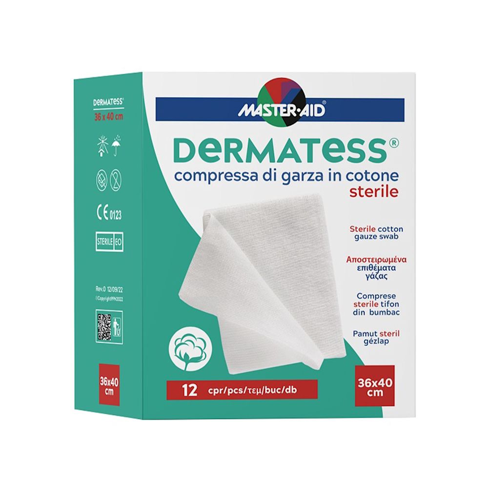 image - 904242866 - Compresse di garza sterile in cotone, ideali per la medicazione e la protezione di ferite e abrasioni in modo delicato e sicuro. - 7886144_2.jpg