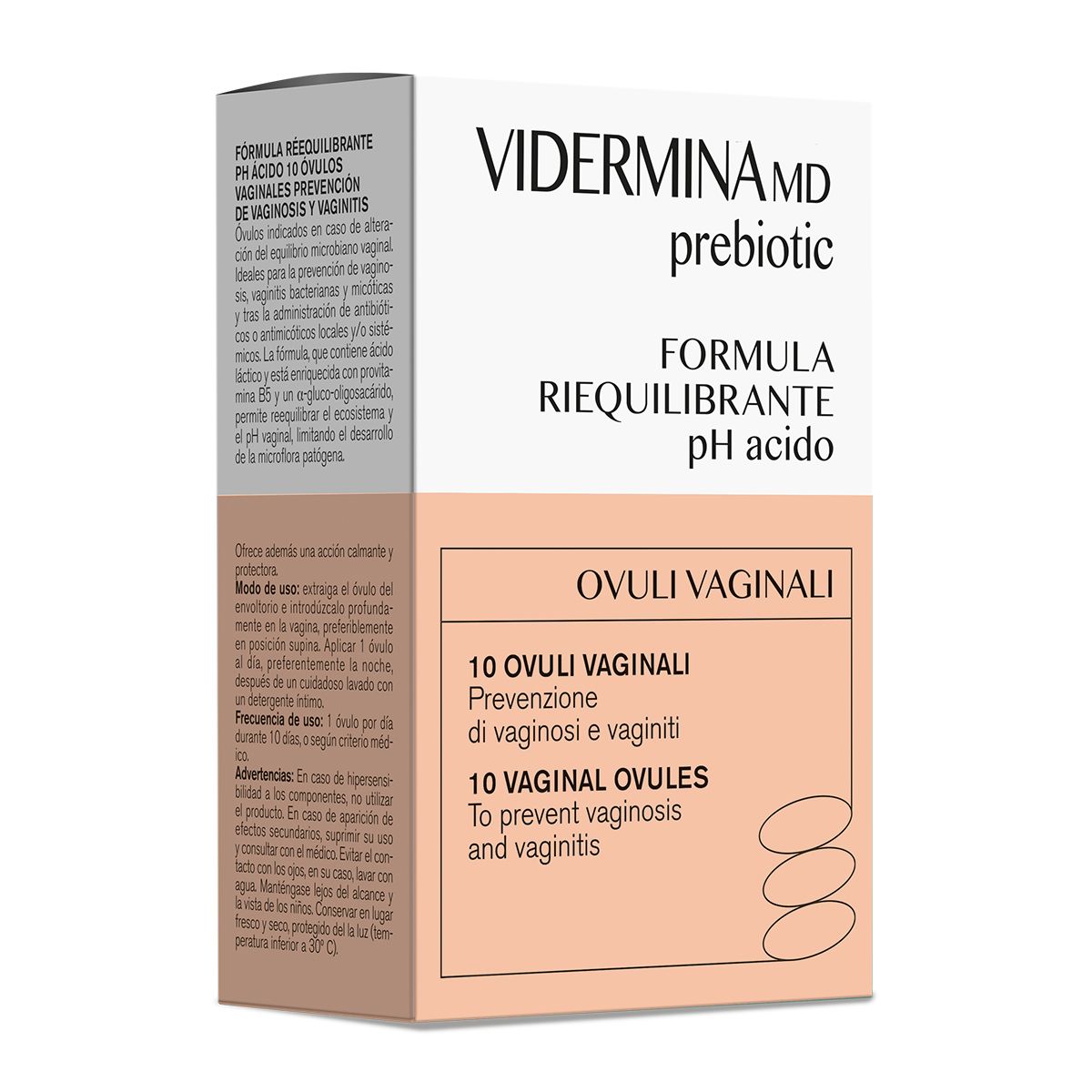 Vidermina Prebiotic Ovuli 10 Ovuli