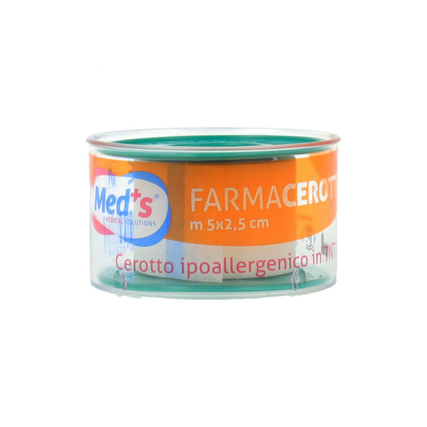 image - 931988517 - Cerotto ipoallergenico in tela da 5 metri per 2,5 cm, ideale per fissare medicazioni in garza o tessuto non tessuto, con bordi rettilinei per prevenire sollevamenti laterali. - 0006982_2.jpg