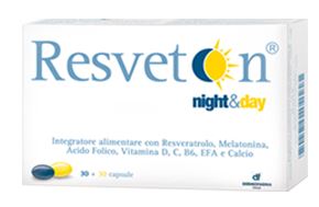 Resveton Night & Day Integratore Donna 60 Capsule