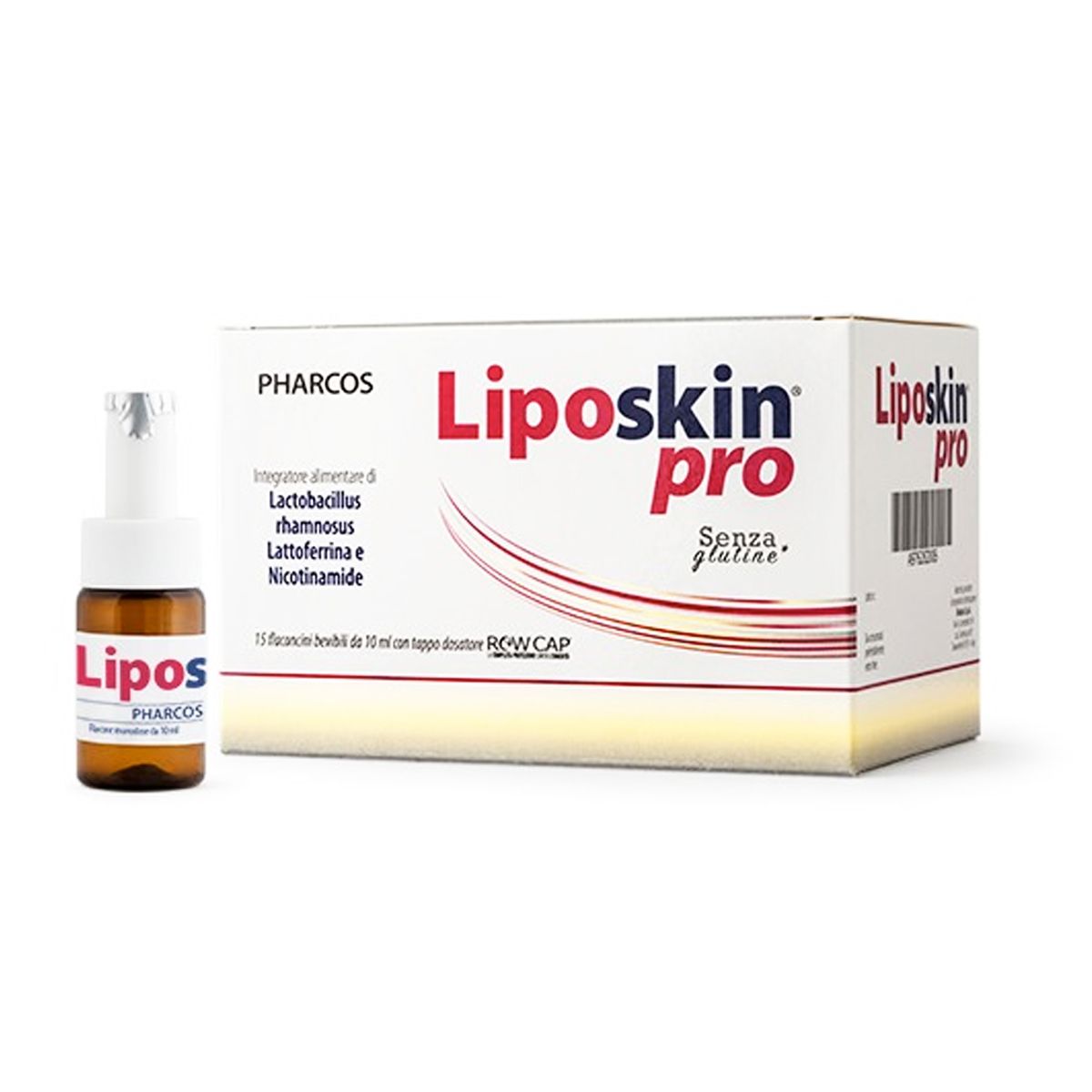 Liposkin Pro Pharcos Integratore Anti ossidante 15 Fiale Rewcap