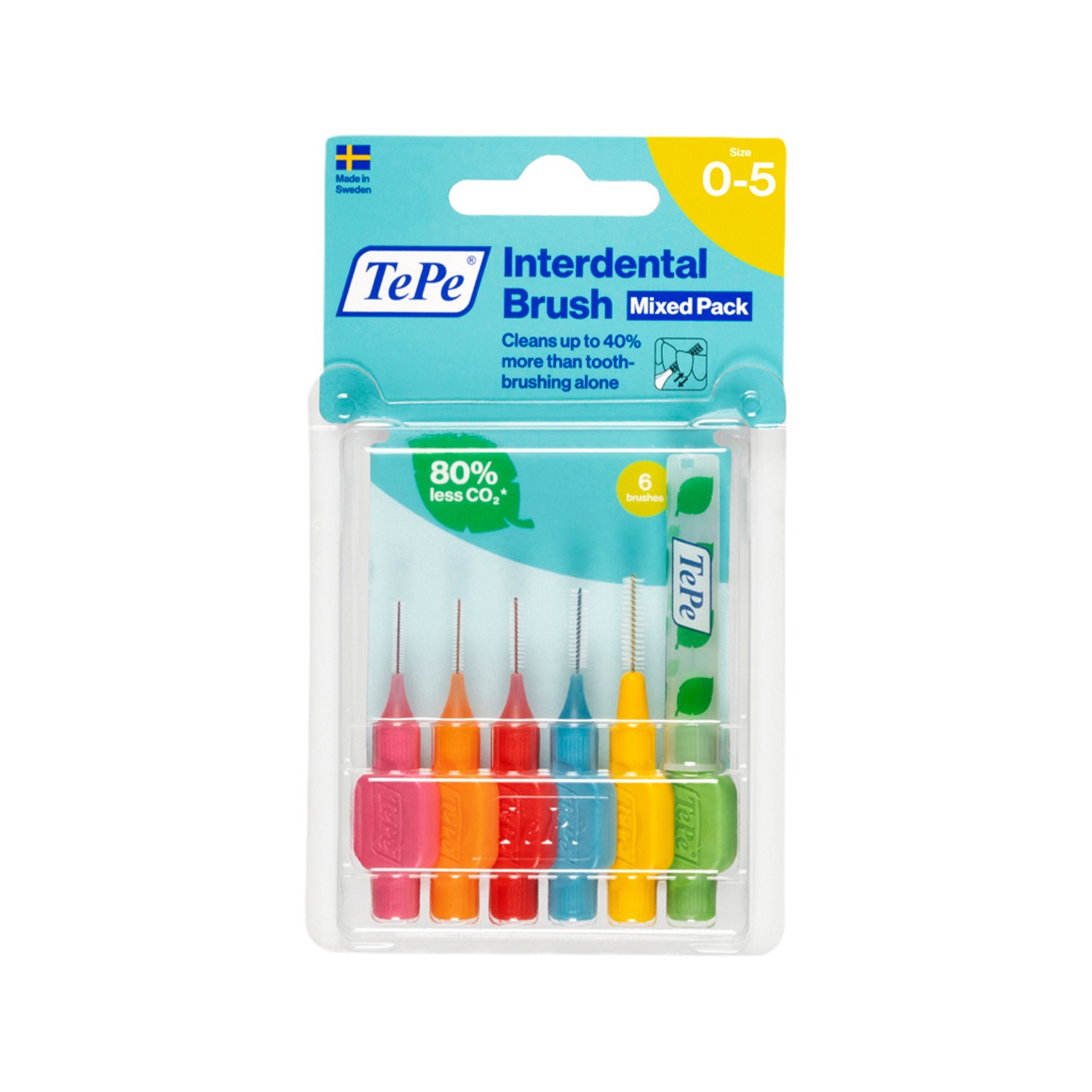 image - 930410903 - Scovolini TePe con impugnatura ergonomica e filamenti di alta qualità, disponibili in 9 misure per spazi interdentali stretti e ampi, inclusa la versione mista rosa-verde. - 7892363_2.jpg